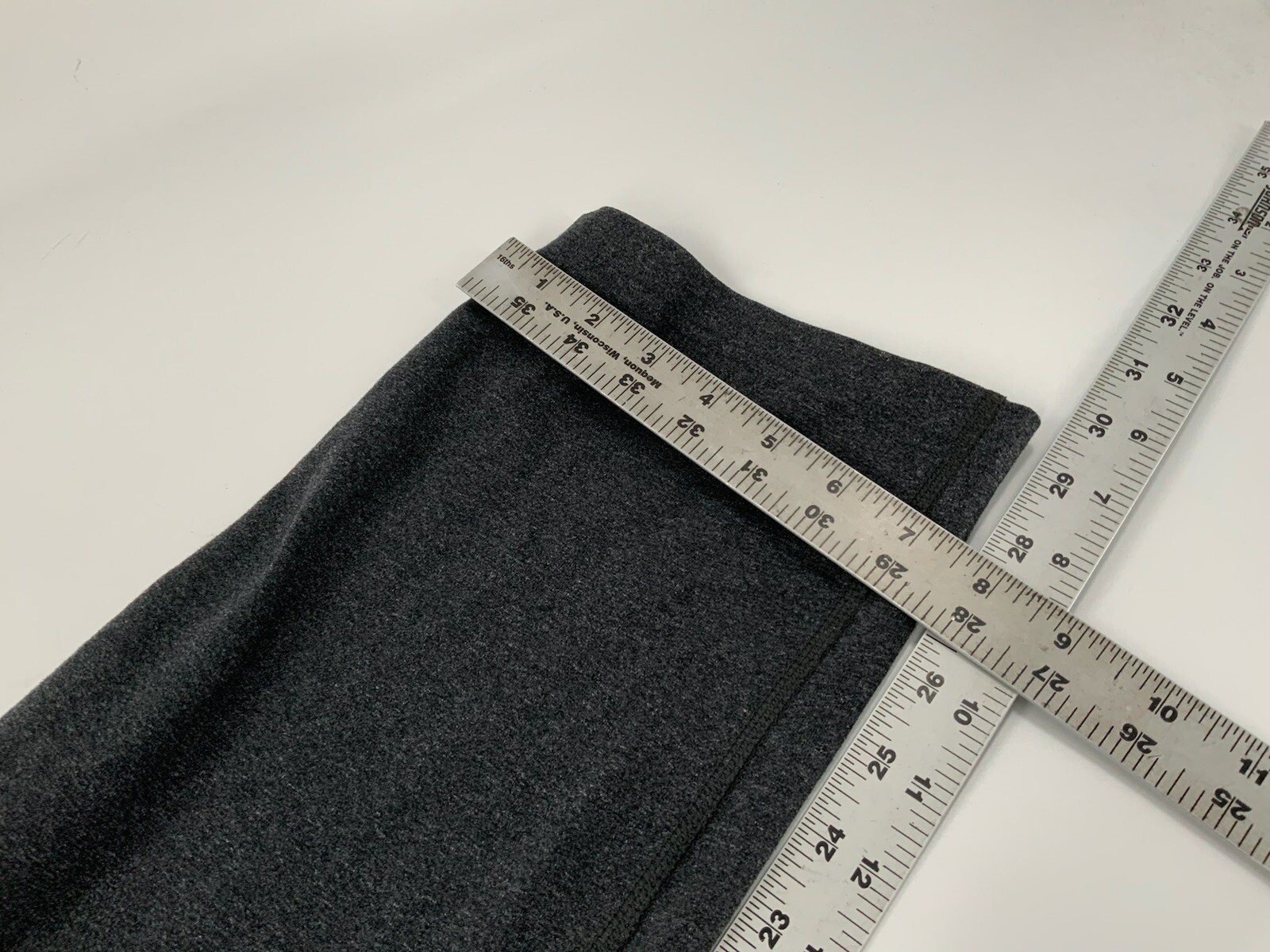 Lululemon ABC Pants Small Men Gray Poly Spandex Zip P… Gem