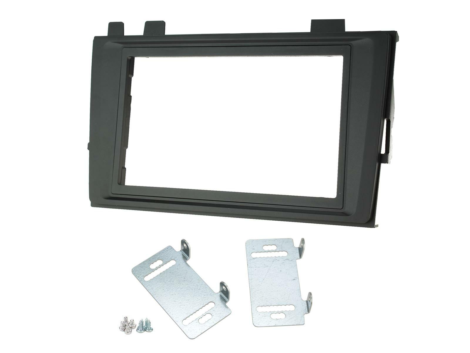Mascherina autoradio Doppio 2 DIN Volkswagen T6 T6.1 Transporter MIB II systems
