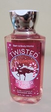 Bath  Body Works Twisted Peppermint Shower Gel 10FL Oz