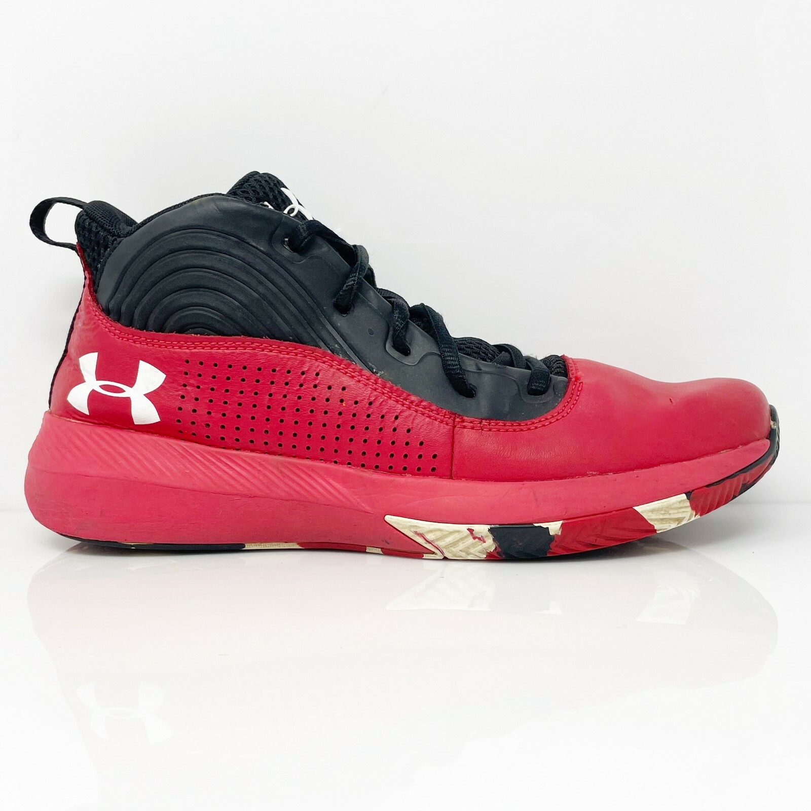 Red Basketball Shoes Sneakers Size 