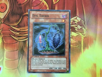 RGBT-DE009 Böser Dorn Common Yugioh Karte 1. Auflage