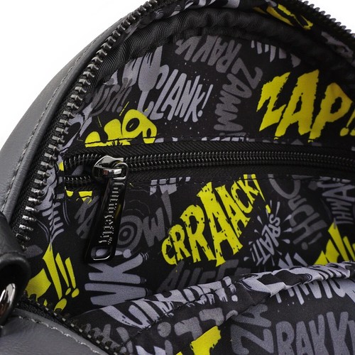 DC Batman 80th Anniversary Chenille Canteen Bag by Loungefly - New, With Tags - Picture 2 of 4