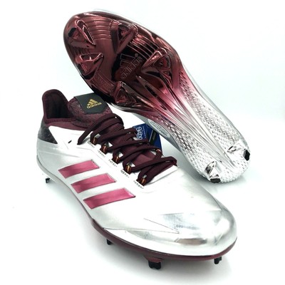 maroon adidas cleats