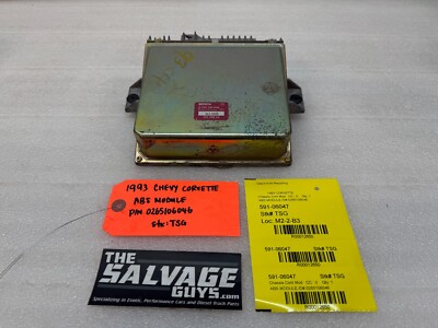 92 93 94 CORVETTE C4 BOSCH ABS ANTI LOCK BRAKE MODULE 0265106046