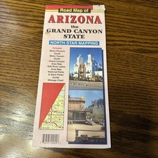 2005 Arizona Grand Canyon State road map booklet North Star Mapping Travel Tour
