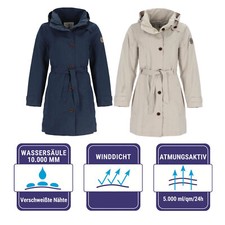Blue Wave trench donna funzionale Jennifer impermeabile impermeabile