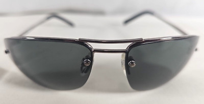 Speedo Sunglasses Polarized Silver Frame Gray Lenses