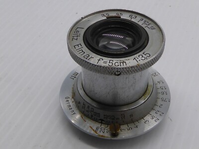 Leica Leitz Elmar 5cm F/3.5 CAMERA OBJEKTIV Leica Thread Mount / L39 Fit vgc tested