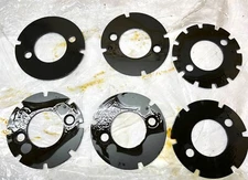 YUASA 8" Masking Plates Set - 2, 3, 4, 6, 8 & 12 Positions - NEW & Oiled