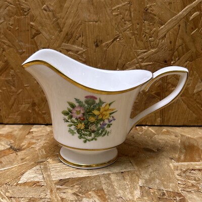 Vintage Royal Worcester L Atelier Art Editions Royal Wedding Milch Sahnekännchen 9,5c