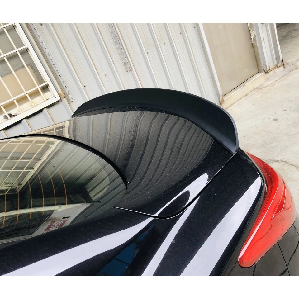 SQRvx 284P Type Rear Duckbill Trunk Spoiler Wing Fits 1998~2004 Audi A6 C5 Sedan - Image 2 of 4