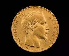 Pièce 20F OR Napoleon Tête