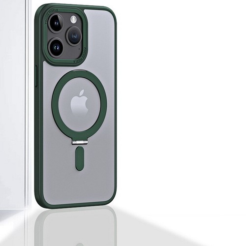 For iPhone 16 Pro Max 15 14 13 12 Hybird Case Cover With Hidden Magnetic Stand - Picture 15 of 21