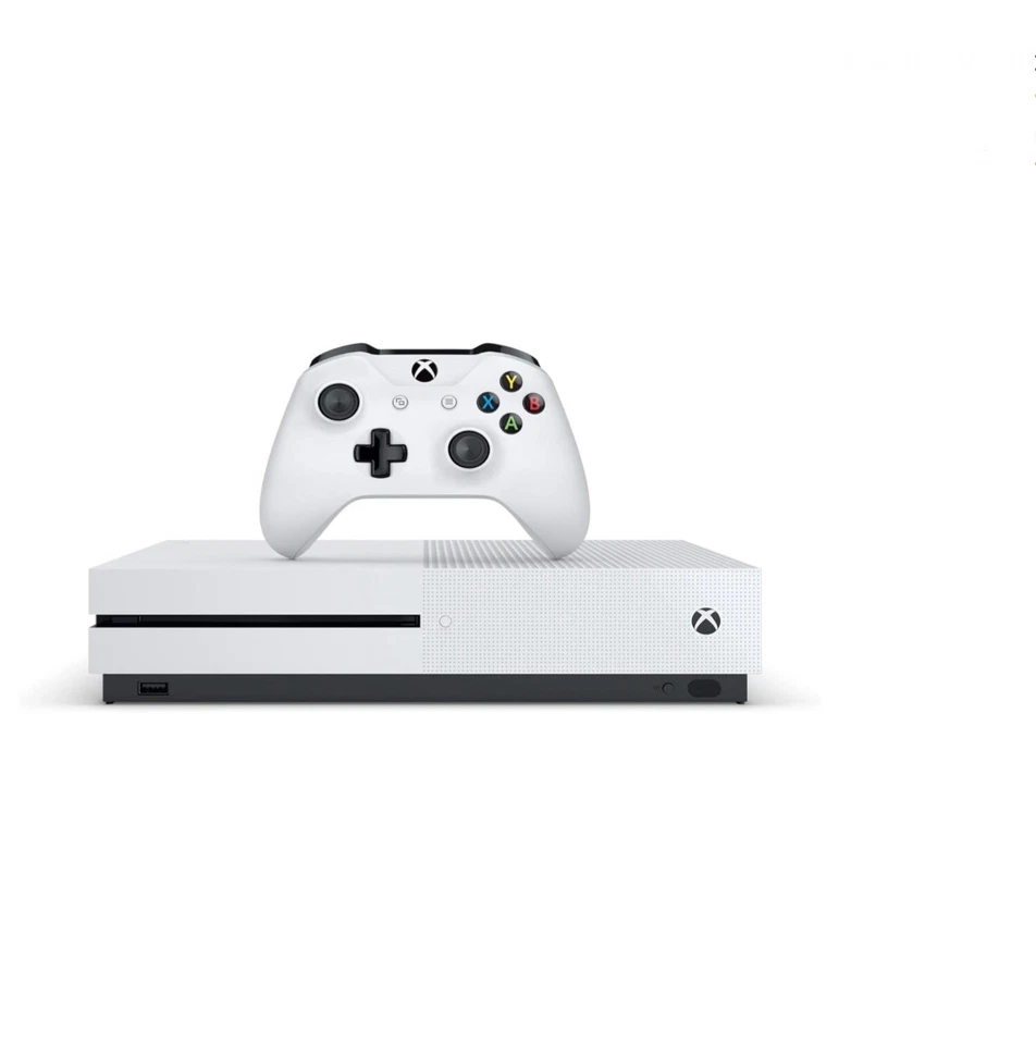 Microsoft Xbox One S  Edition 1TB Console Per Videogiochi  Bianca NUOVA - Immagine 4 di 4