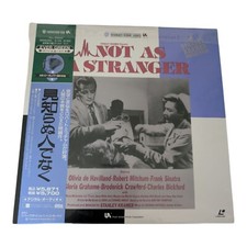 Not As A Stranger Frank Sinatra Japanese Laserdisc LD Stanley Kramer Collection