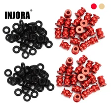 INJORA Aluminum /Brass Joint Balls Pivot Ball,O ring for INJORA SCX24 Shock Link