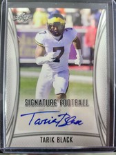 2021 LEAF SIGNATURE TARIK BLACK ROOKIE/RC AUTO #BATB1