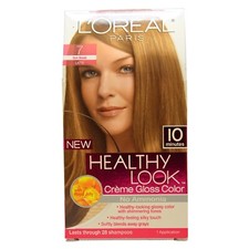Healthy Look Dark Blonde, Latte L  Or al Paris 7 Dark Blonde/Latte New Hair Color