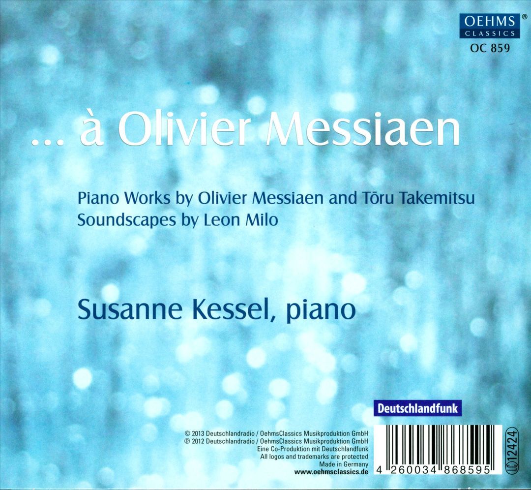 OLIVIER MESSIAEN NEW CD 4260034868595| eBay