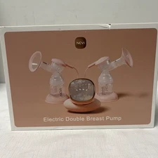 NCVI Double Electric Breast Pump AM8782-US Portable Quiet USB Rechargeable
