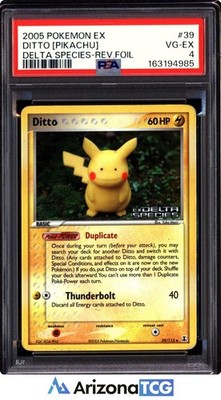 Ditto - (Pikachu) 39/113 EX Delta Species Reverse Holo for sale