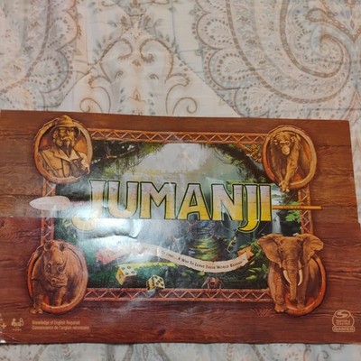Jumanji Board Game   Spin Master Games /Brand New & Sealed/Adventure Family Game