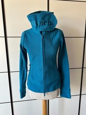 Bench Fleecejacke Fleece Jacke Funnelneck Funnel türkis blau grün S 36