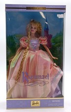 2001 Rapunzel Barbie Collectibles Puppe / Collector Edition / Mattel 53973, NrfB