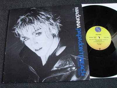 Madonna-Papa don´t Preach 12'' Maxi LP-1986 Germany-Sire Records-920 503-0
