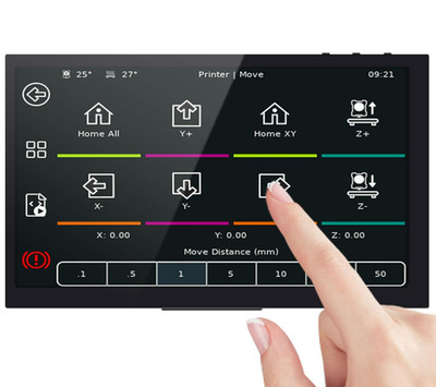 Upgrade PITFT50 V2.1 Graphic Smart Display DSI Interface 5 Inch LCD Touch Screen