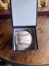 1993 Mike Piazza Rookie Of The Year SIGNED BASEBALL Fanatics