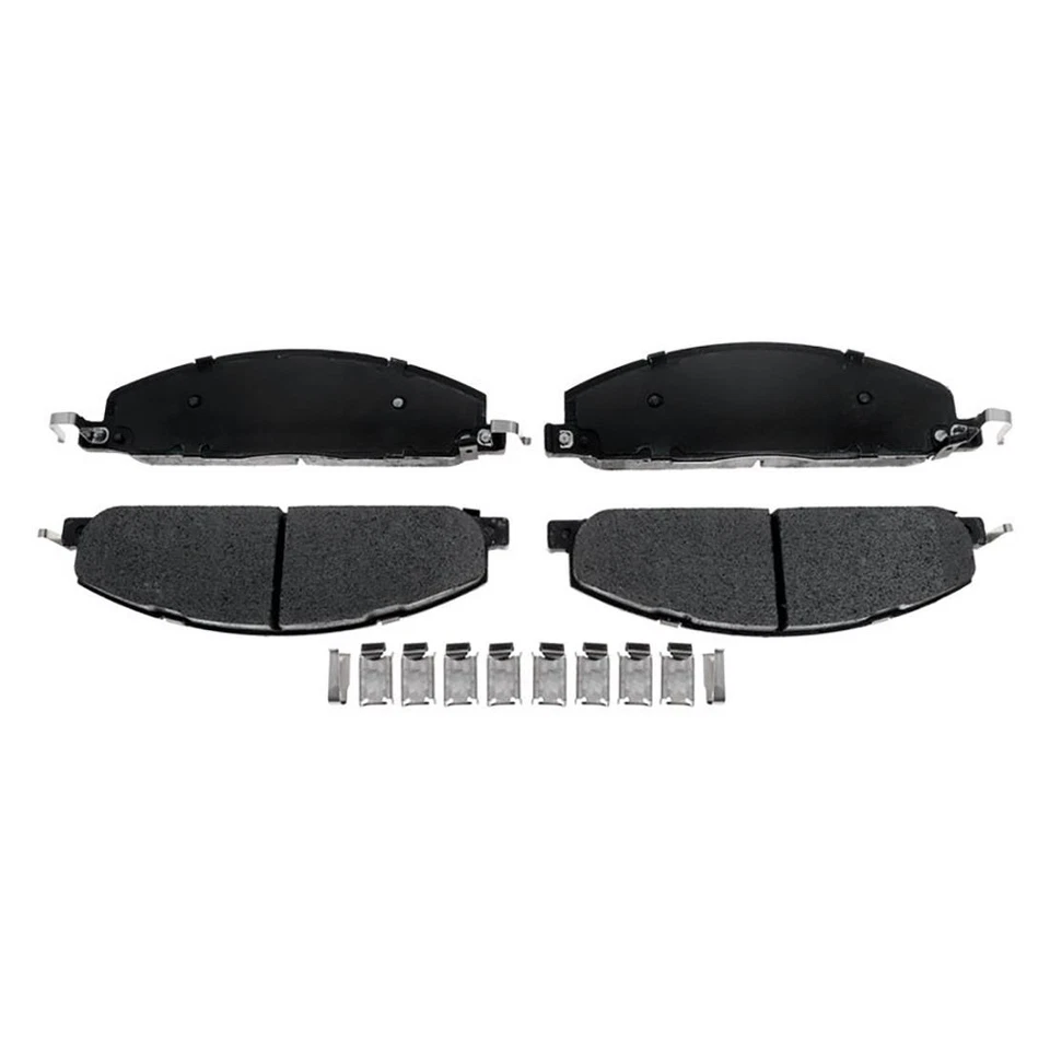 Pastillas de freno metálicas delanteras y traseras R-Line 2010 2009 para Dodge Ram 2500 - Raybestos Foto 2 de 4