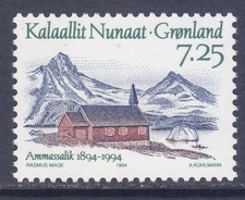 Greenland 267 MNH 1994 Ammassalik Centennial Issue Very Fine