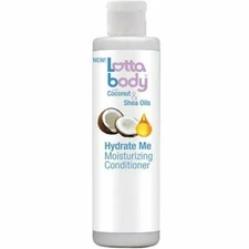 Lottabody Hydrate Me Moisturizing Conditioner with Coconut & Shea Oils, 10 oz