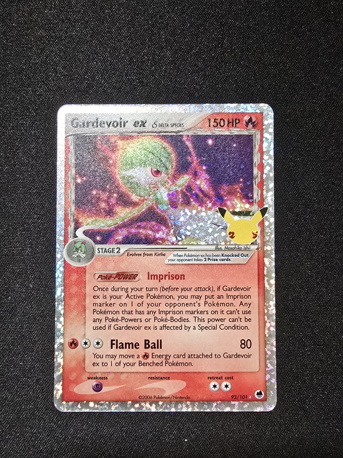 Gardevoir ex 93/101 Celebrations Classic Collection Near Mint Pokemon Card