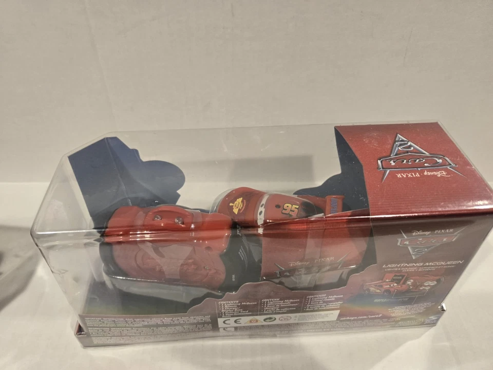 Disney Pixar Cars 2 Lightning McQueen Air Hogs RC Remote Control Car New - Image 4 of 4