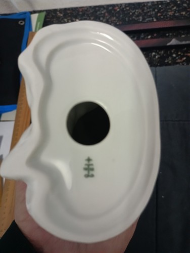 Lichte Porzellan Kakadu Figur NEU mit Stempel - Bild 4 von 4