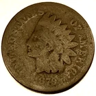 1879 Indian Head Cent, AG About Good Condition - 2095