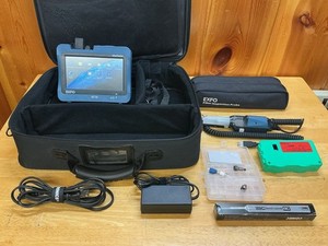 Exfo MAX-FIP Tester Mainframe & FIP-430B Microscope -  SC/UPC & Cleaners