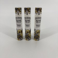 3 X Poo-Pourri Before-You-Go Toilet Spray Original Citrus Travel Size 10ml each