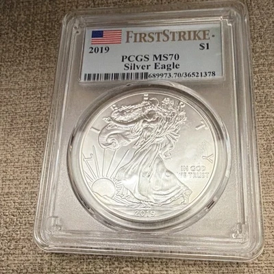 American Eagle MS 70 Graded 2019 Silver Bullion Coins Just Listed 2026