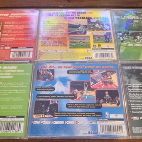 Dreamcast Lot Of 6 Sports Games