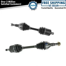 Front CV Axle Shaft Assembly Pair 2pc New for LeSabre Lucerne Bonneville 3.5 3.8