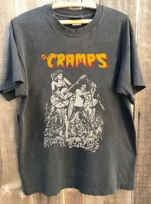 The Cramps Punk Rock classic reprint unisex T-shirt Full Size Tee