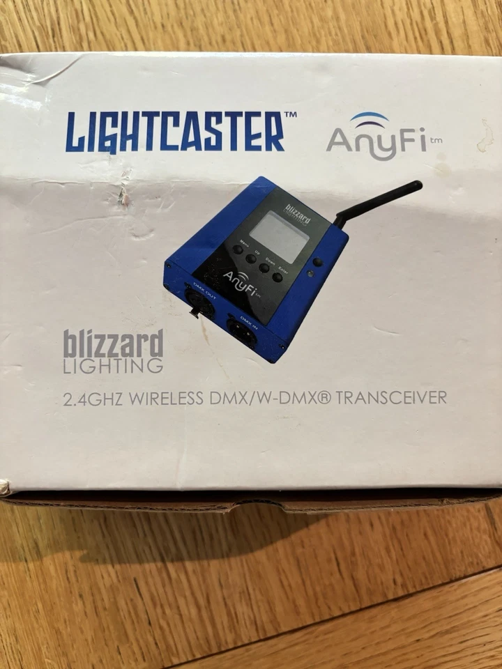 Blizzard Lightcaster ANYFI Wireless DMX W-DMX Transceiver 2.4GHZ - Image 3 of 3