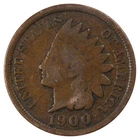 1900 Indian Head Cent Circulated Penny 1c Coin Collectible