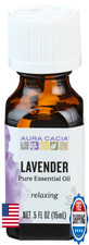 Aura Cacia 100% Pure Lavender Essential Oil GC/MS Tested 15 ml (0.5 fl oz)