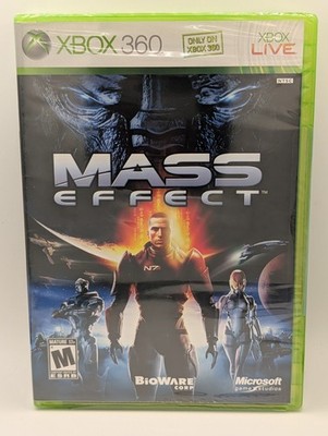 Mass Effect - Microsoft Xbox 360, Brand New Factory Sealed, First Print