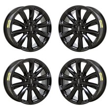 19" Lincoln Corsair Gloss Black Exchange Wheels Rims Factory OEM 10249 2020-2022
