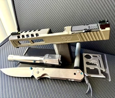 Zaffiri Glock 17 Gen 3 Slide & Barrel RMR Cut Complete G17 Upper FREE KNIFE